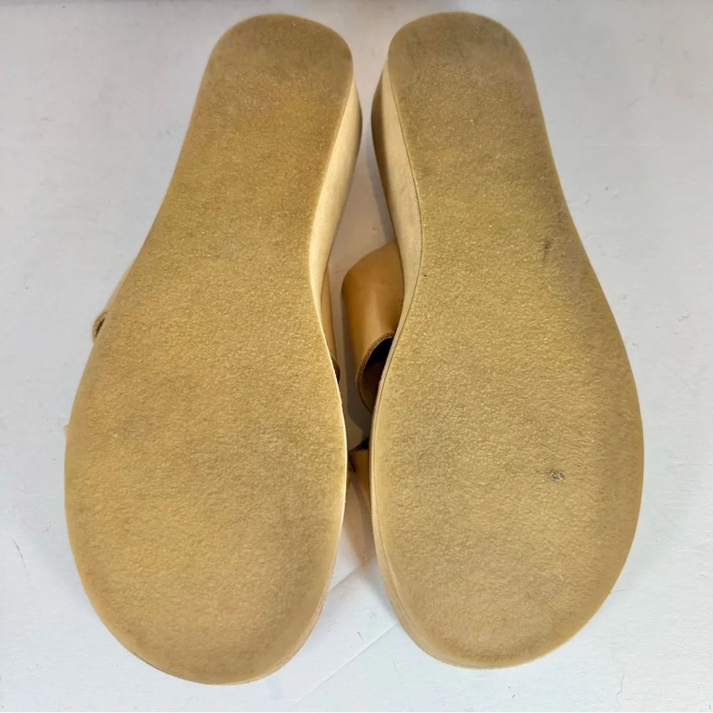 Kork-Ease Women's Cream Wedge Comfort Sandals Size 9‎